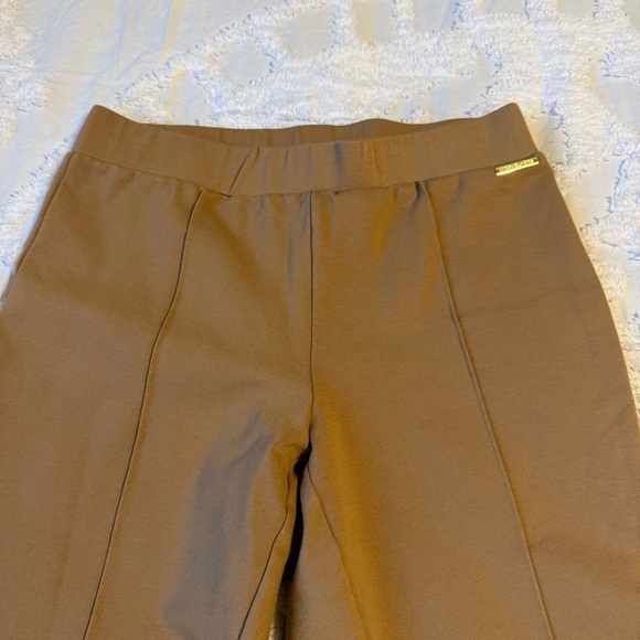 MICHAEL Michael Kors Pants - MICHAEL Michael Kors Camel Pants with Gold Accent A13